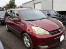 2005 TOYOTA SIENNA XLE BURGUNDY 3.3L AT 4WD Z16538